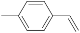 4-methylstyrene molecular structure