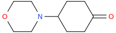 4-morpholinocyclohexanone molecular structure