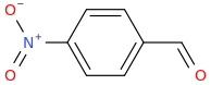 4-nitrobenzaldehyde molecular structure