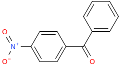 4-nitrobenzophenone molecular structure