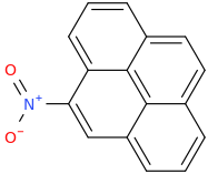 4-nitropyrene molecular structure