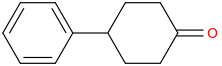 4-phenylcyclohexanone molecular structure