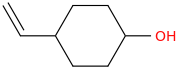 4-vinylcyclohexan-1-ol molecular structure