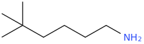 5,5-dimethylhexan-1-amine molecular structure