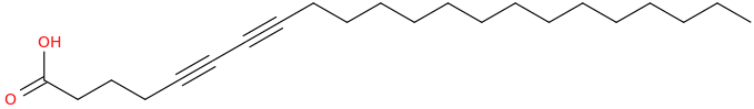 5,7-DOCOSADIYNOIC ACID molecular structure