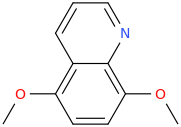 5,8-Dimethoxyquinoline molecular structure