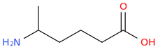 5-AMINO CAPROIC ACID molecular structure