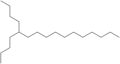 5-Butylhexadecane molecular structure
