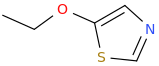 5-Ethoxythiazole molecular structure