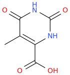 5-METHYLOROTIC ACID molecular structure