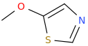 5-Methoxythiazole molecular structure