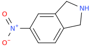 5-NITROISOINDOLINE molecular structure