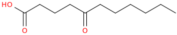 5-OXOUNDECANOIC ACID molecular structure