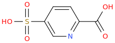 5-SULFOPICOLINIC ACID molecular structure
