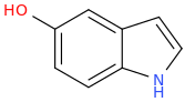 5-hydroxyindole molecular structure