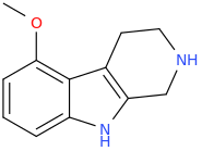 5-methoxytryptoline molecular structure
