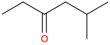 5-methylhexan-3-one molecular structure