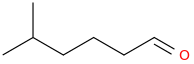 5-methylhexanal molecular structure