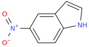 5-nitroindole molecular structure