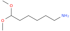 6,6-dimethoxyhexan-1-amine molecular structure
