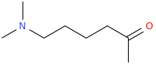 6-(dimethylamino)hexan-2-one molecular structure