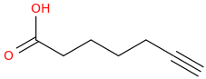 6-HEPTYNOIC ACID molecular structure