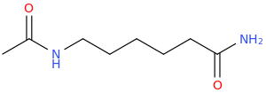 6-acetamidohexanamide molecular structure