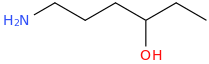 6-aminohexan-3-ol molecular structure