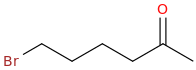 6-bromohexan-2-one molecular structure