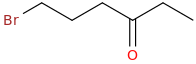6-bromohexan-3-one molecular structure