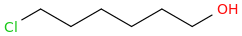6-chlorohexan-1-ol molecular structure