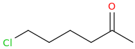 6-chlorohexan-2-one molecular structure
