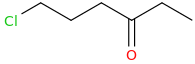 6-chlorohexan-3-one molecular structure