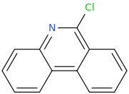6-chlorophenanthridine molecular structure