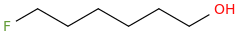 6-fluorohexan-1-ol molecular structure