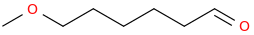 6-methoxyhexanal molecular structure
