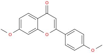 7,4'-Dimethoxyflavone molecular structure