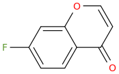 7-FLUOROCHROMONE molecular structure