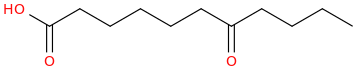 7-OXOUNDECANOIC ACID molecular structure