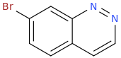7-bromocinnoline molecular structure