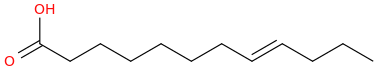8-DODECENOICACID molecular structure