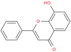 8-Hydroxyflavone molecular structure