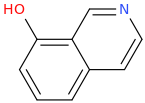 8-Hydroxyisoquinoline molecular structure