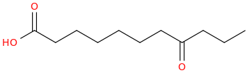 8-OXOUNDECANOIC ACID molecular structure