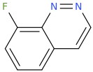 8-fluorocinnoline molecular structure