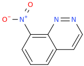8-nitrocinnoline molecular structure