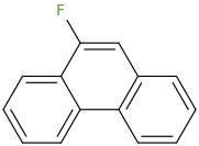 9-fluorophenanthrene molecular structure