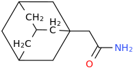 ADAMANTANACETAMIDE molecular structure