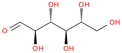 ALLOSE molecular structure