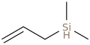 ALLYLDIMETHYLSILANE molecular structure